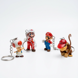 Goodies rétro – Porte-clés personnages inspirés de Mario (au choix) – 5€/pièce