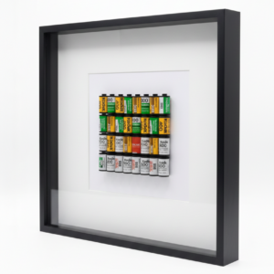 Tableau Pellicules Argentiques Vintage –  (50X50cm)